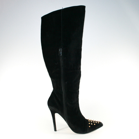 Shoe Dazzle Nicola Knee-High Boots Women's SZ 6.5 - Picture 3 of 8